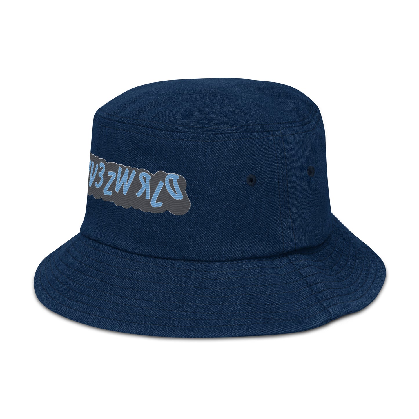 Phiv3zWrld Denim bucket hat