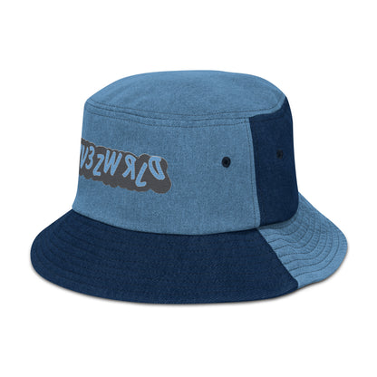 Phiv3zWrld Denim bucket hat