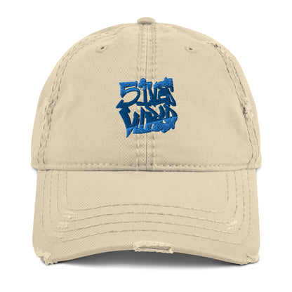 Graffiti 5iveswrld Distressed Dad Hat