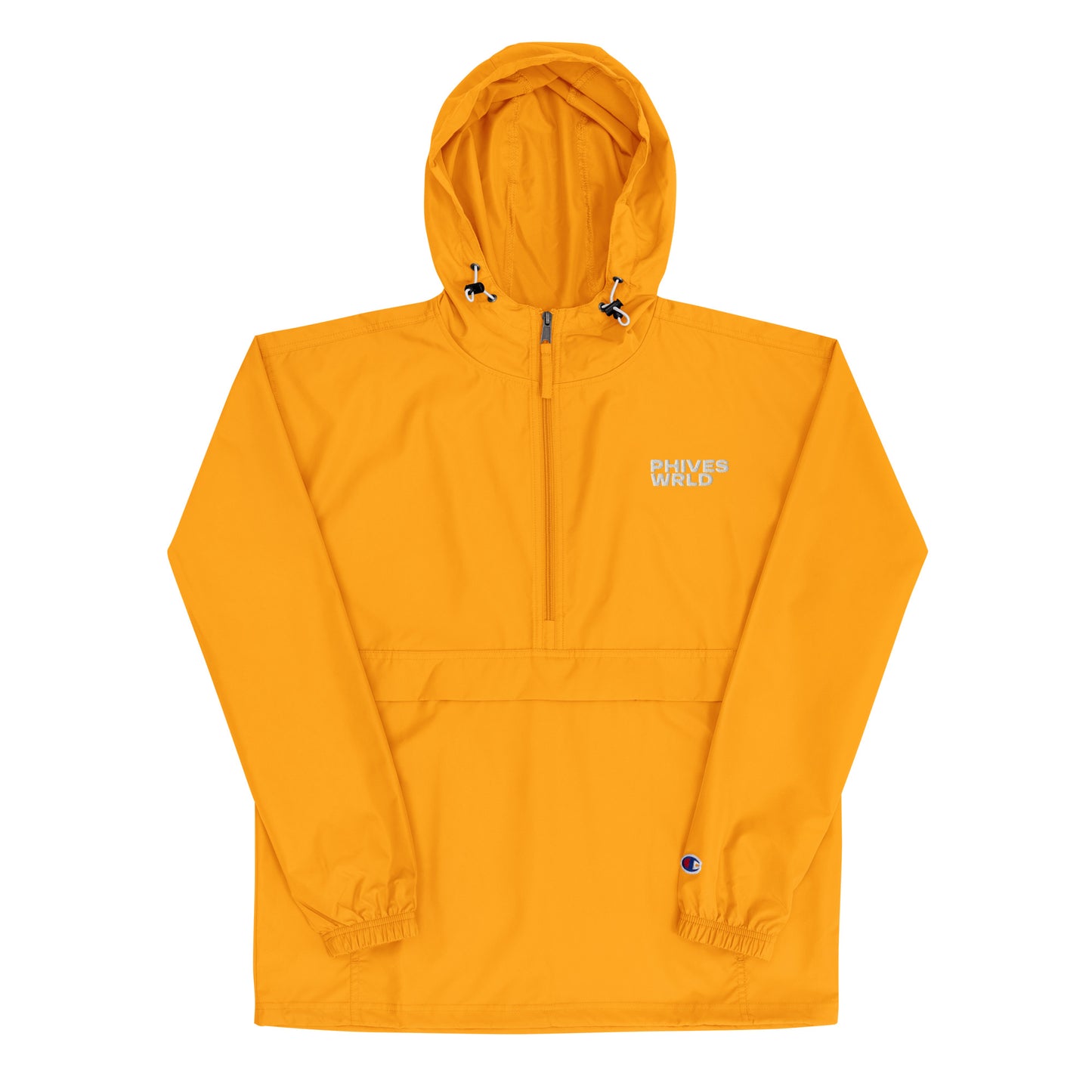 PhivesWrld Embroidered Champion Packable Jacket