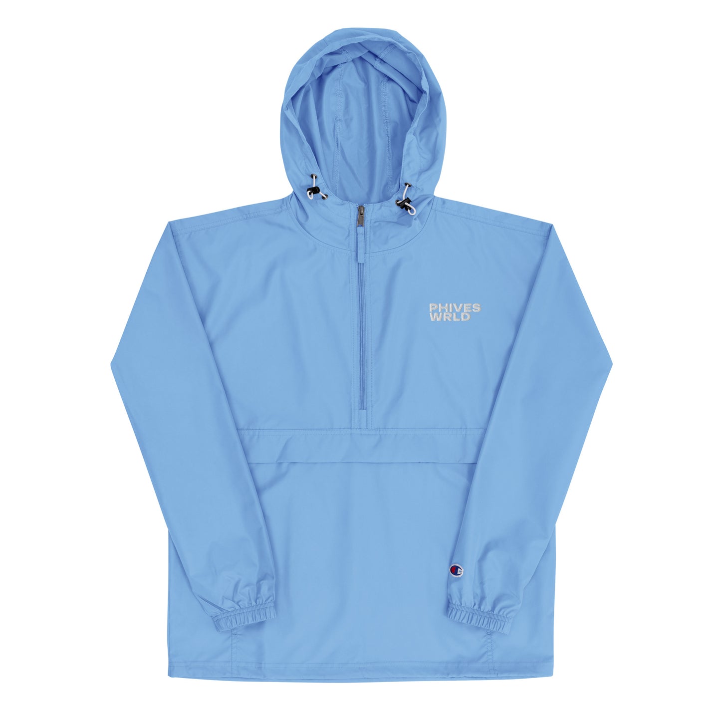 PhivesWrld Embroidered Champion Packable Jacket