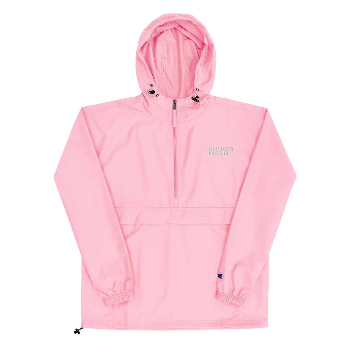 PhivesWrld Embroidered Champion Packable Jacket