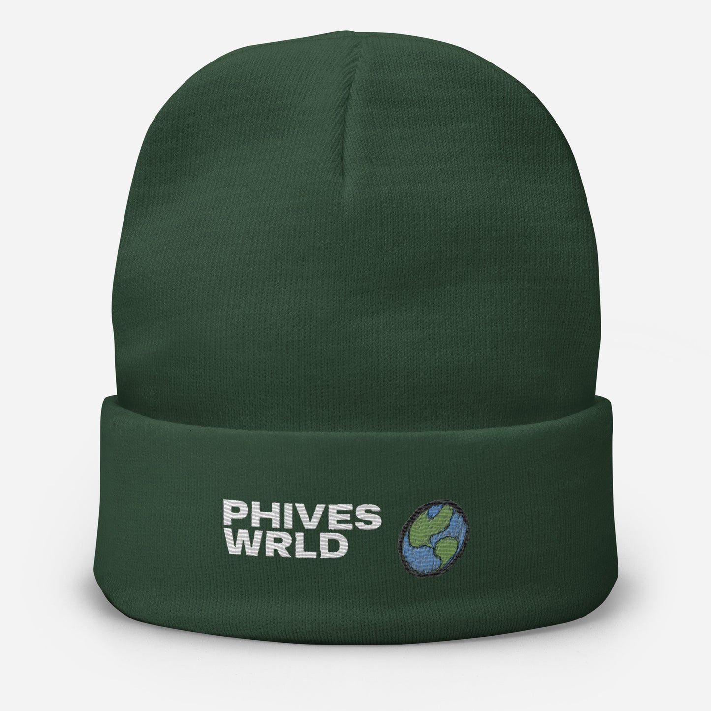 PhivesWrld Embroidered Beanie