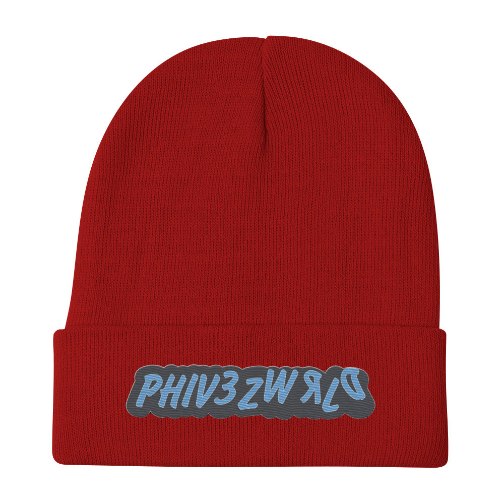 Phiv3zWrldEmbroidered Beanie