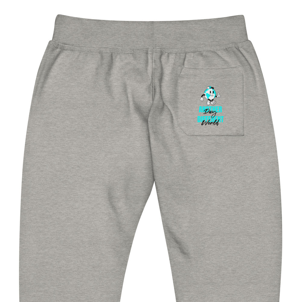 Another day Another world Unisex fleece sweatpants