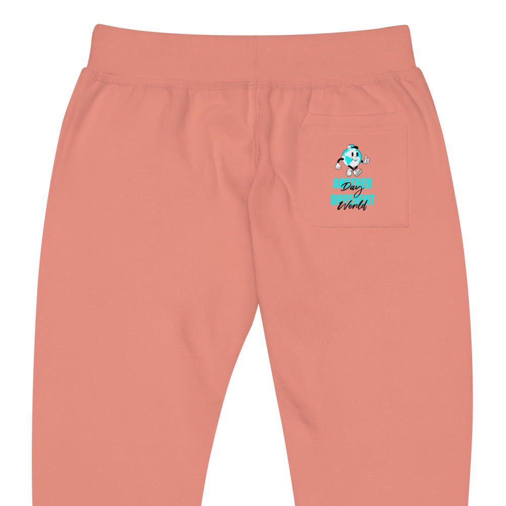 Another day Another world Unisex fleece sweatpants