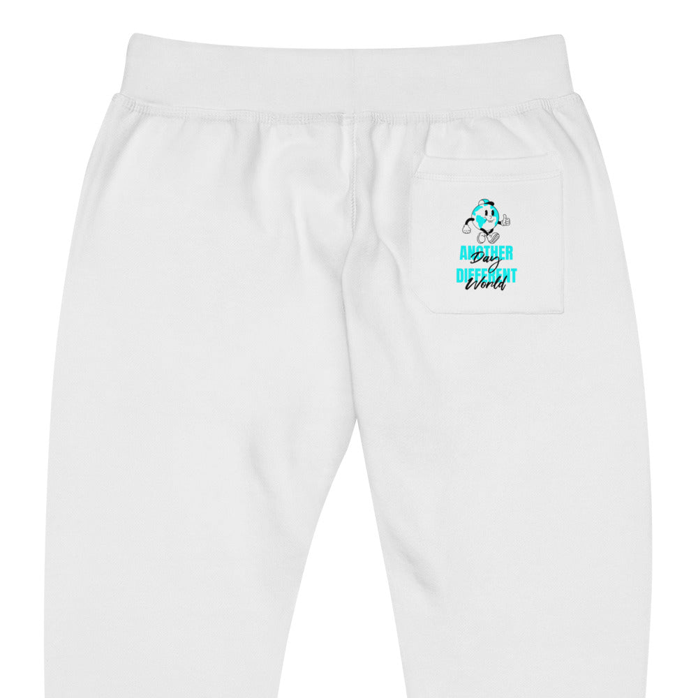 Another day Another world Unisex fleece sweatpants