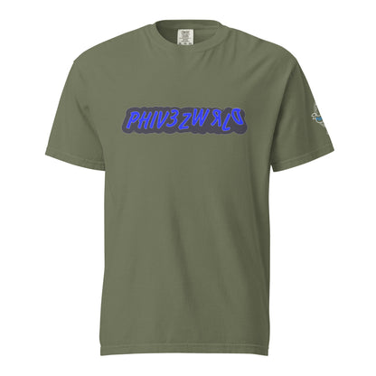 Phiv3zwrld Unisex garment-dyed heavyweight t-shirt