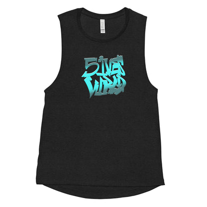 Graffiti Ladies’ Muscle Tank