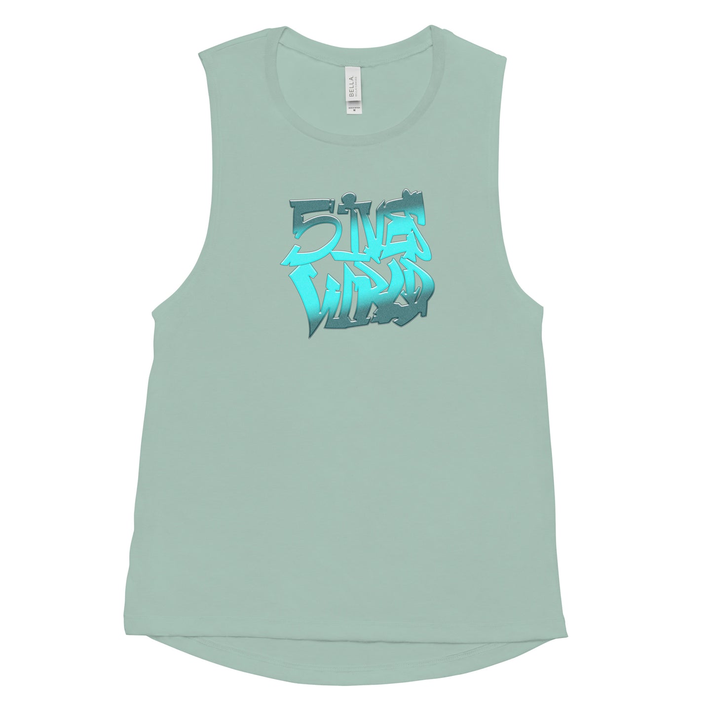 Graffiti Ladies’ Muscle Tank