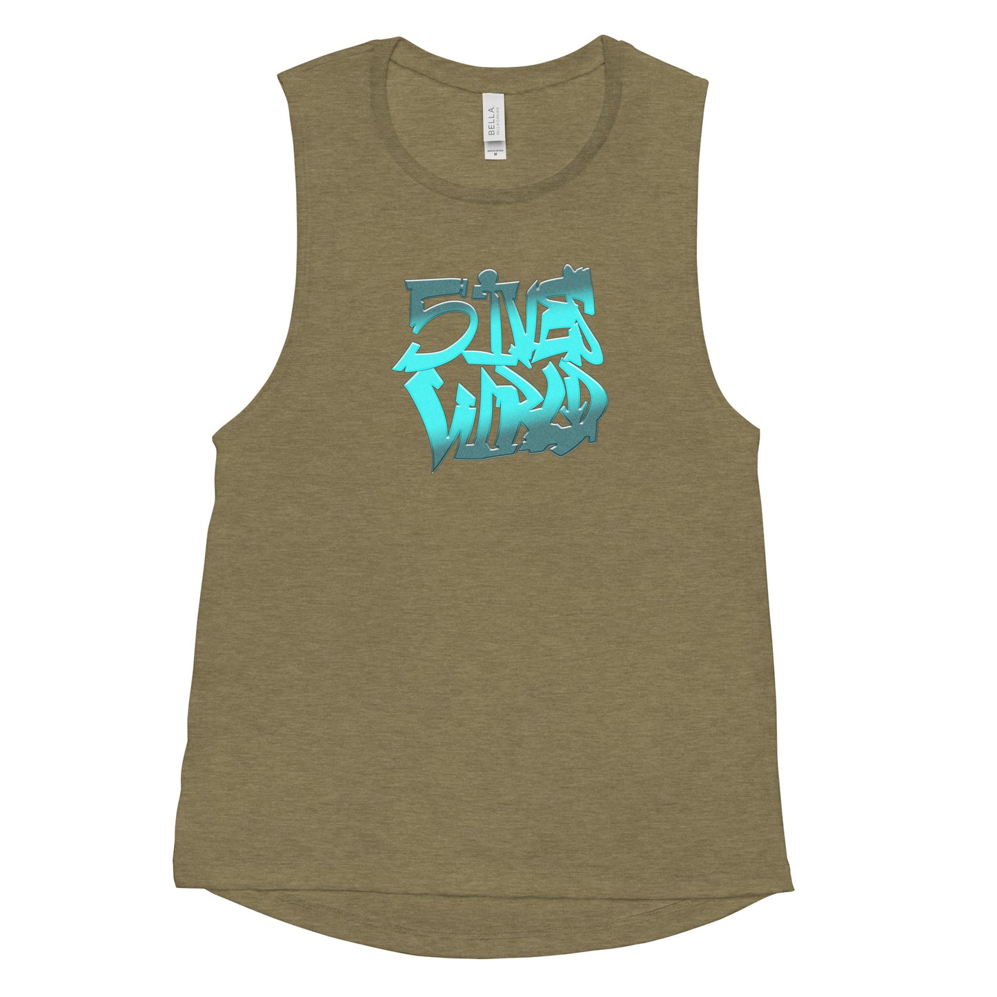 Graffiti Ladies’ Muscle Tank