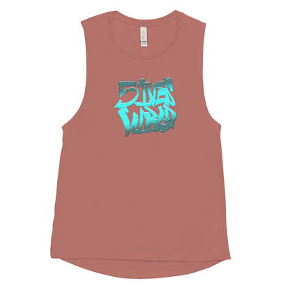 Graffiti Ladies’ Muscle Tank